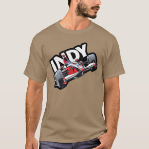 Indy Indianapolis Indiana Rennsport s Motorsport R T-Shirt