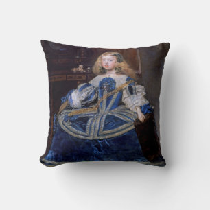 Infanta Margarita Teresa Blue Dress, Velazquez Kissen