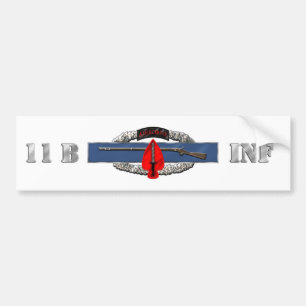 INFANTERIE 11B USASOC AUTOAUFKLEBER