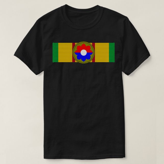 Infanterie Division Vietnam Veteran T-Shirt (Design vorne)
