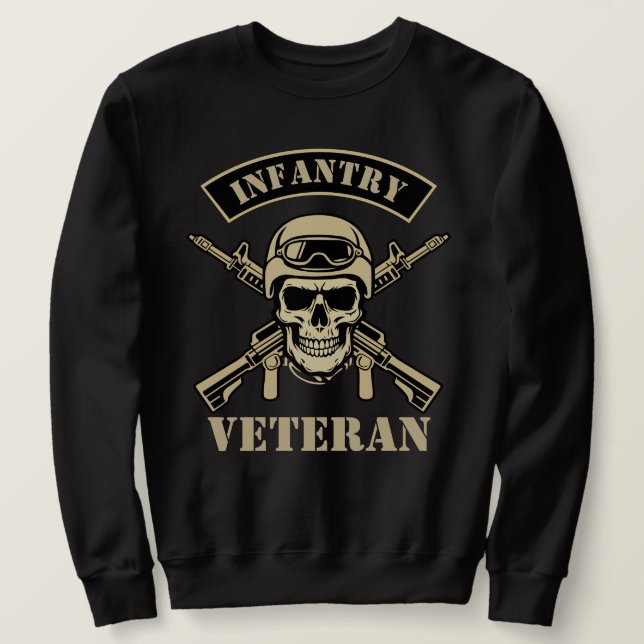 Infanterie Veteran Sweatshirt (Design vorne)