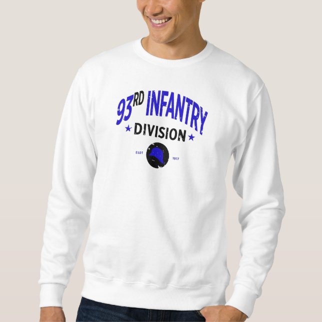 Infanterieabteilung "Blauhelme" Sweatshirt (Vorderseite)