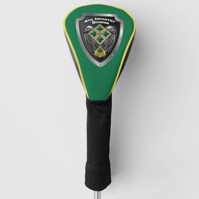 Infanterieabteilung "Steadfast and Loyal Shield" Golf Headcover (Vorderseite)