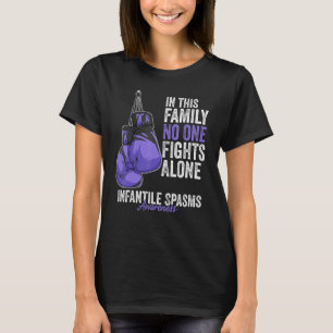 Infantile Spasms Sensibilisierungsmonat Gloves Lav T-Shirt