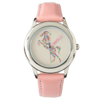 Infantile Uhr Pferd