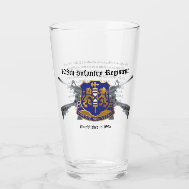 Infantry Regiment 16 oz Glas (Vorderseite)