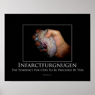 Infarctfurgnugen Motivierend Poster