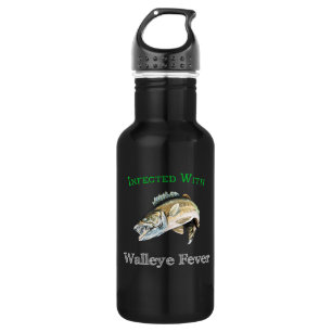 Infektion mit Walleye Fieber Edelstahlflasche
