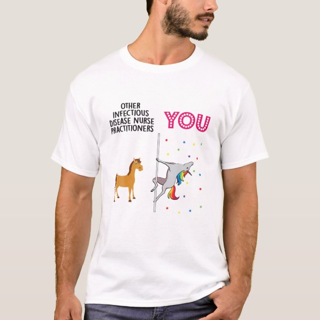 Infektiöse Erkrankungen Krankenpfleger Funny Unico T-Shirt (Vorderseite)
