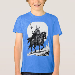 Infernaler Kavallerie-Sabnock erhebt sich Tri-Blend Shirt