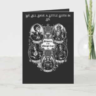 Infernalische Ikonen Das gothische Grimoire Karte