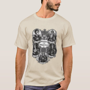 Infernalische Ikonen Das gothische Grimoire T-Shirt