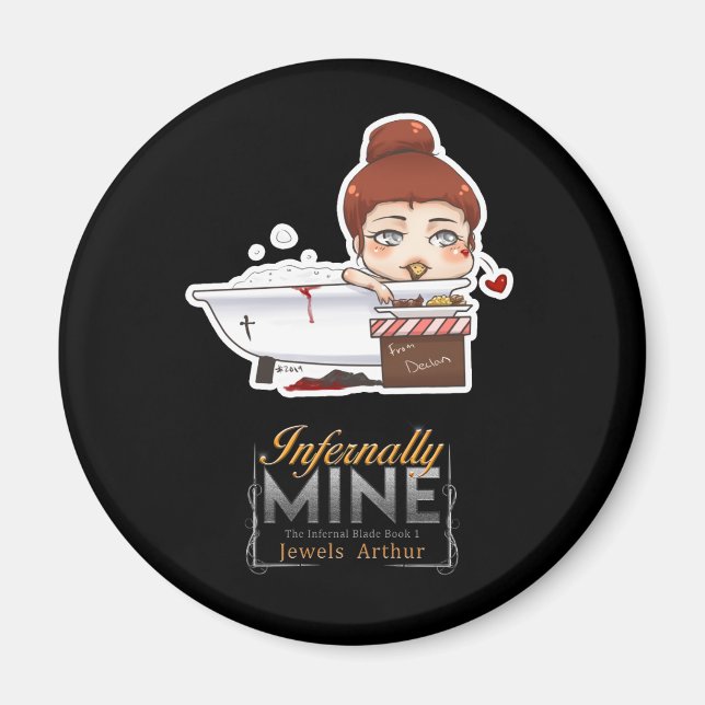 Infernally Mine von Jewels Arthur Mara Chibi Magne Magnet (Vorne)