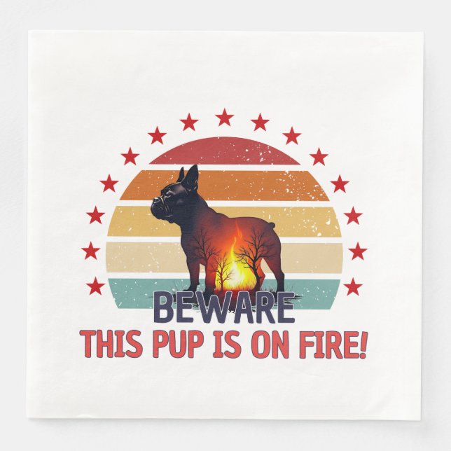 Inferno Canine Serviette (Vorderseite)