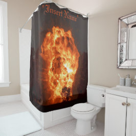 Inferno Duschvorhang