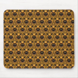 Inferno Kitty Mandala Mousepad