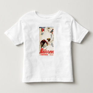 Inferno läuft förderndes Plakat Kleinkind T-shirt