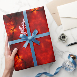 Inferno Nexus - Fiery Kaleidoskop Art Geschenkpapier