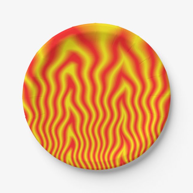 Inferno Pappteller (Vorderseite)