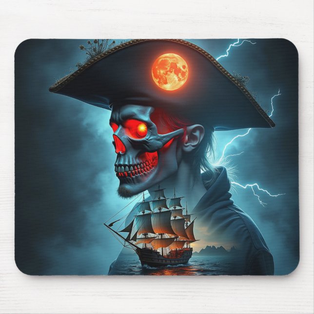 Inferno Pirate-Reise Mousepad (Vorne)