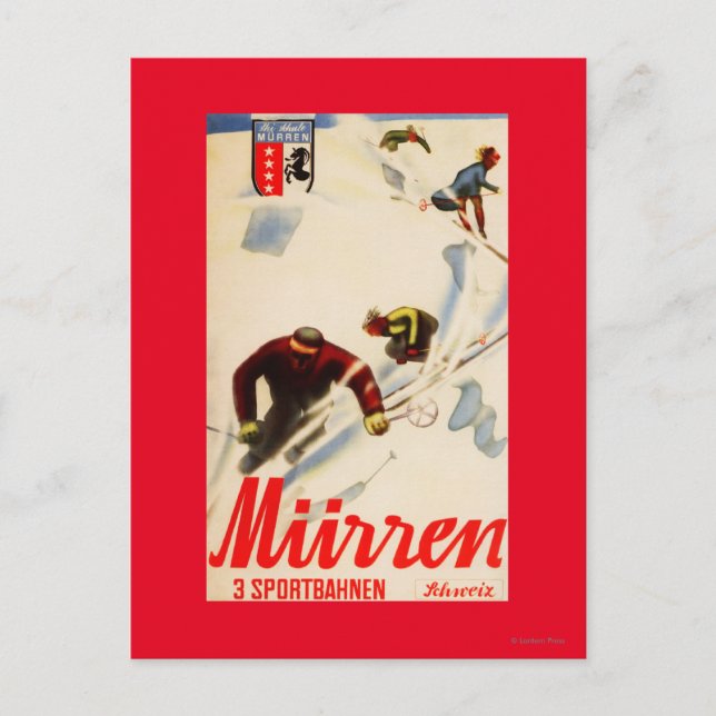Inferno Races Promotionplakat Postkarte (Vorderseite)