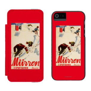 Inferno-Rennen Werbeplakat Incipio Watson™ iPhone 5 Geldbörsen Hülle