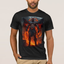 Inferno Sentinel : Fearsome Demon Warrior T-shirt