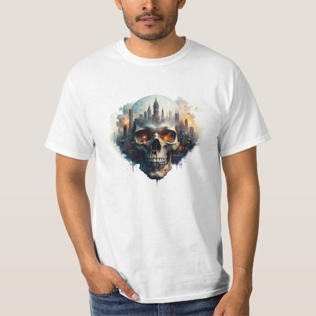 Inferno Skull T-Shirt (Vorderseite)