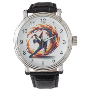 Inferno Spin - Entfache den Geist des Breakdance Armbanduhr