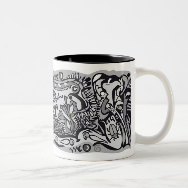 Inferno Zweifarbige Tasse (Rechts)