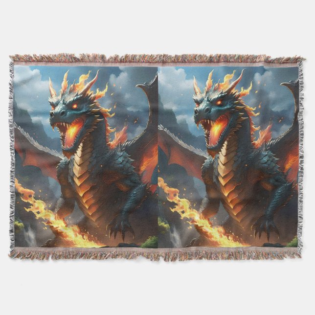 "Infernos Atem: Die Flamme des Drachen" Decke (Vorderseite)