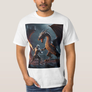 Infernos Edge: Der Ritter sieht dem Biest gegenübe T-Shirt