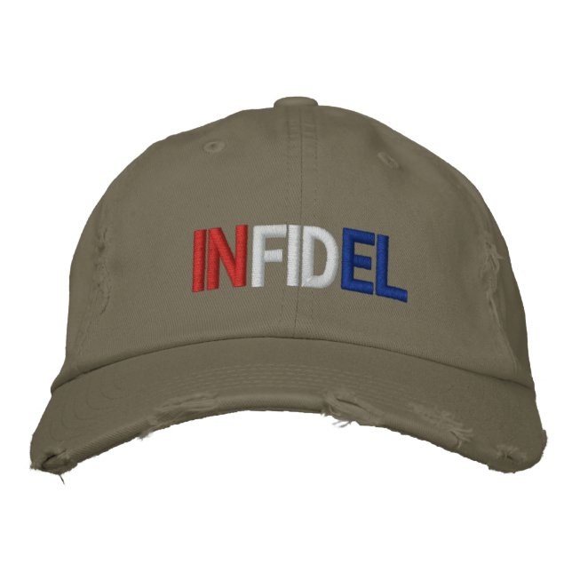 Infidel Bestickte Kappe (Vorderseite)