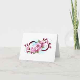Infinité avec les fleurs Sakura