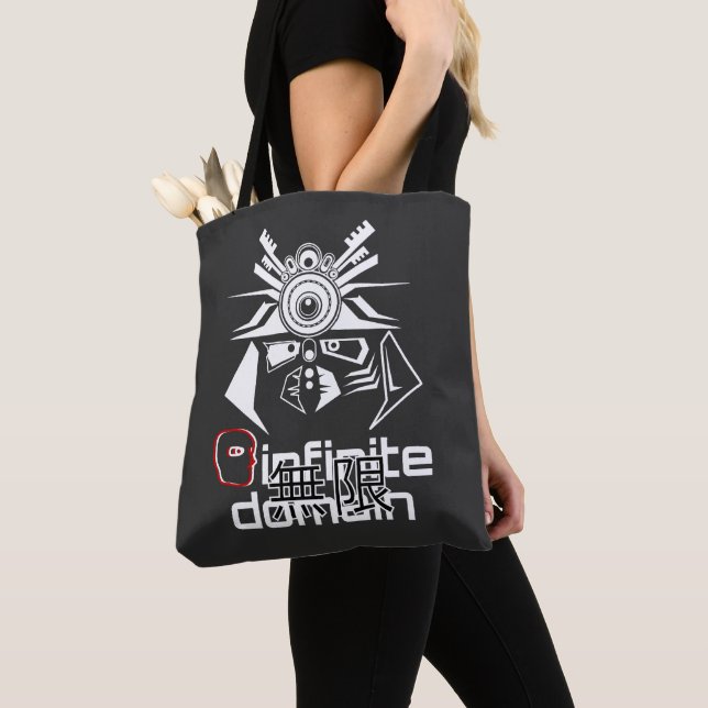 Infinite Domain B&W Tasche (Von Nahem)