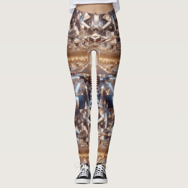 Infinite Mirror Maze Leggings (Vorderseite)