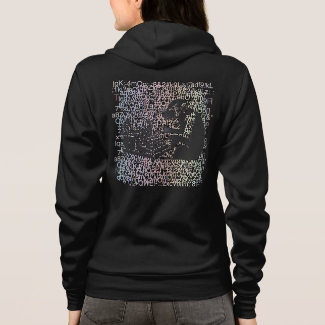 Infinite_Monkey_Theorem Hoodie (Rückseite)