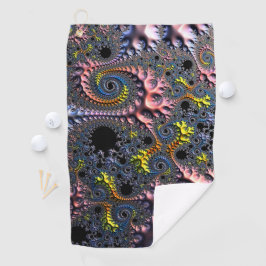 Infinite Spiral Realms Golfhandtuch