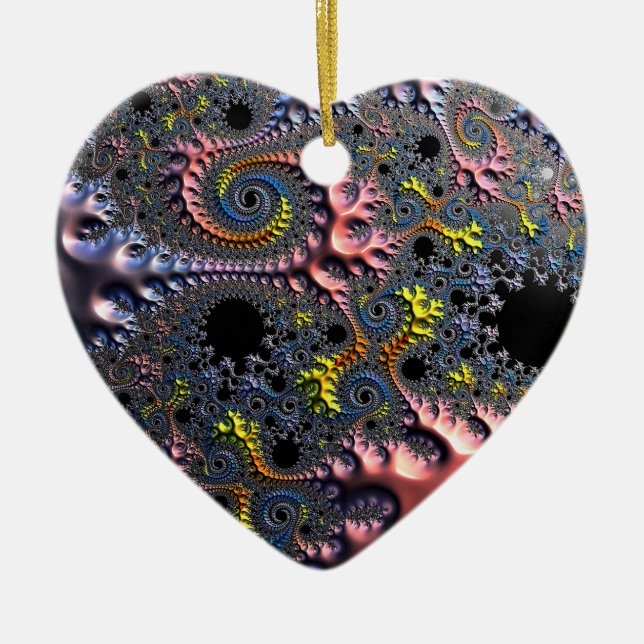 Infinite Spiral Realms Keramik Ornament (Vorne)