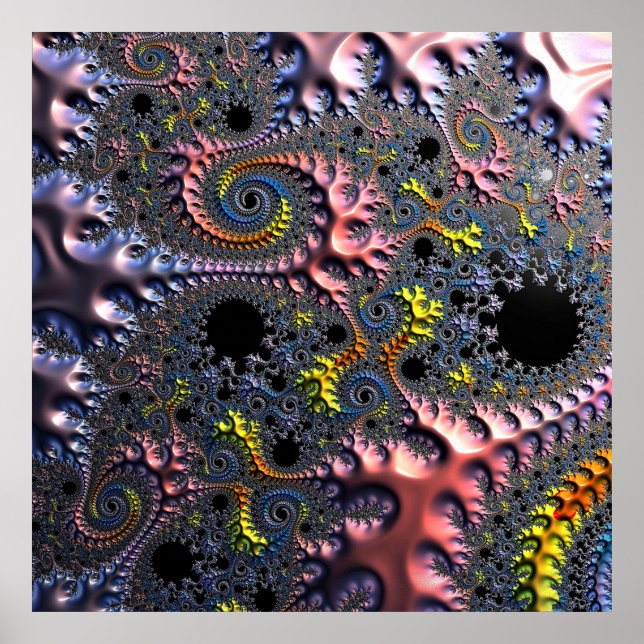 Infinite Spiral Realms Poster (Vorne)