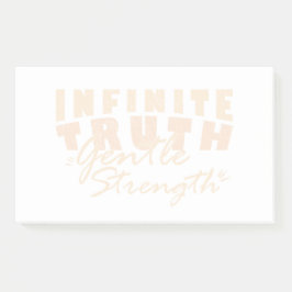 Infinite Truth, Gentle Strength Post-it® Notes Post-it Klebezettel