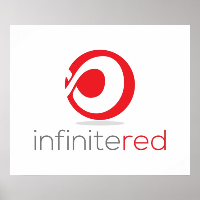 InfiniteRed-Logo-Poster Poster (Vorne)