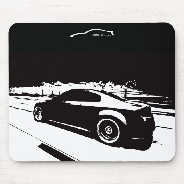 Infiniti G35 Coupé-Mausunterlage Mousepad (Vorne)