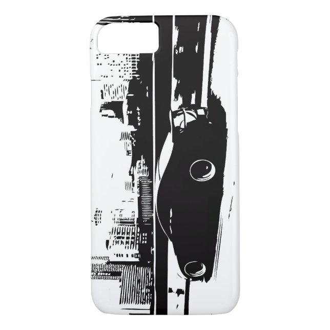 Infiniti G35 Coupé-Rollenschuß Case-Mate iPhone Hülle (Rückseite)