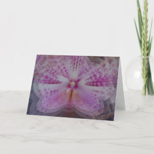 Infinity Orchid Note Card Karte