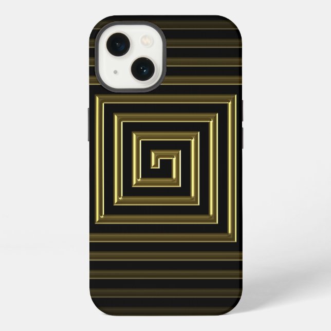 Infinity-Square Case-Mate iPhone-Hülle iPhone Hülle (Rückseite)