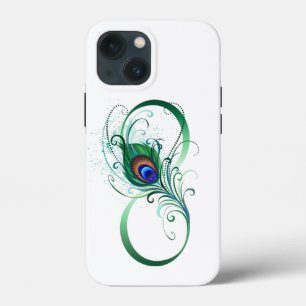 Infinity Symbol with Peacock Feather Case-Mate iPhone Hülle