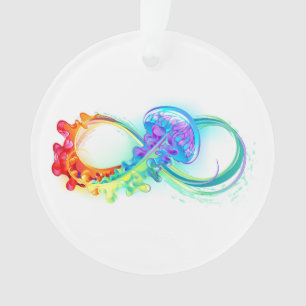 Infinity with Rainbow Jellyfish