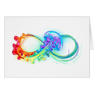 Infinity with Rainbow Jellyfish