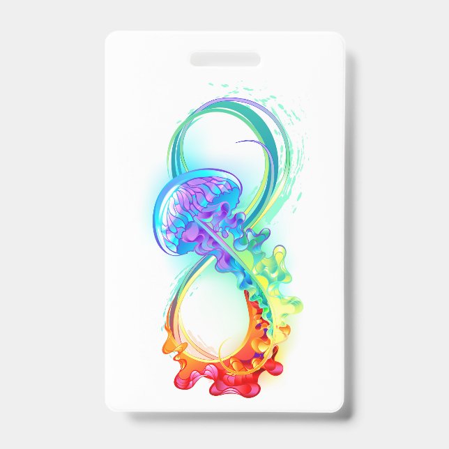 Infinity with Rainbow Jellyfish Ausweis (Vorderseite)